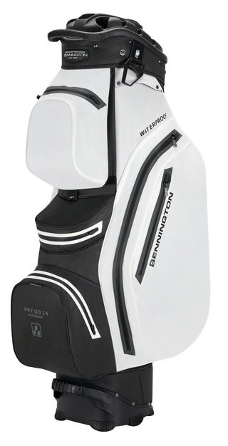 Bennington Dry QO 14 Waterproof cart bag, biało/czarny
