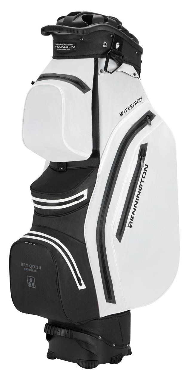 Bennington Dry QO 14 Waterproof cart bag, biało/czarny