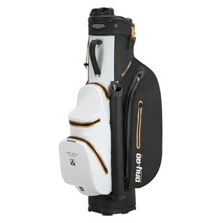 Bennington Dry QO 9 Waterproof cart bag, czarny/biało/złoty