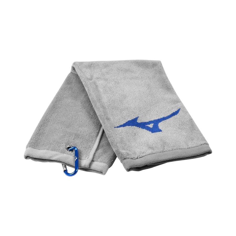 Mizuno RB Tri Fold ręcznik golfowy, szary