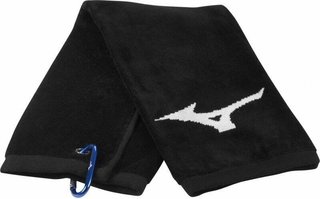 Mizuno RB Tri Fold ręcznik golfowy, czarny
