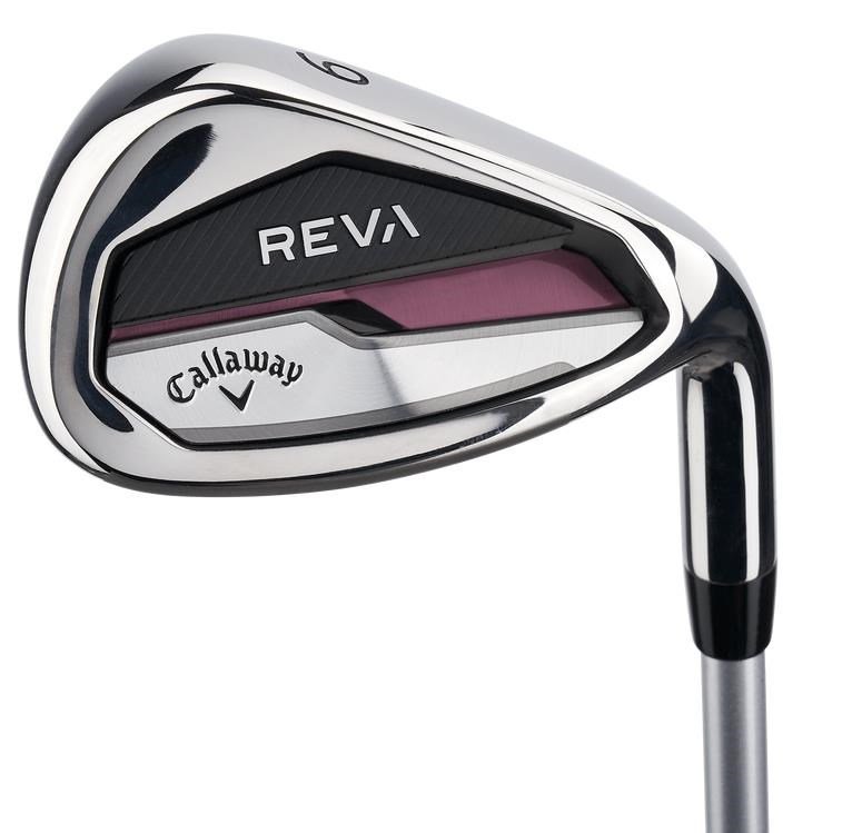 Callaway Reva EGGPLANT 8-piece damski pół zestaw golfowy, grafit, dla praworęcznych