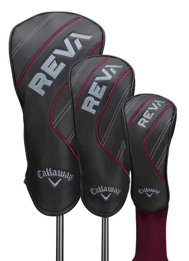 Callaway Reva EGGPLANT 8-piece damski pół zestaw golfowy, grafit, dla praworęcznych