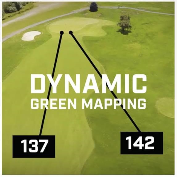 Bushnell iON Elite GPS zegarek golfowy, czarny