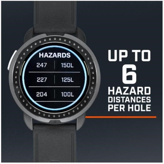 Bushnell iON Elite GPS zegarek golfowy, czarny
