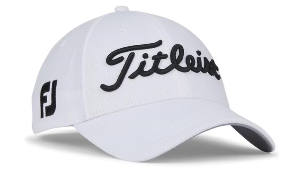 Titleist Tour Elite męska czapka z daszkiem, biała