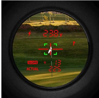 Zoom OLED PRO laserowy dalmierz, czarno/srebrny