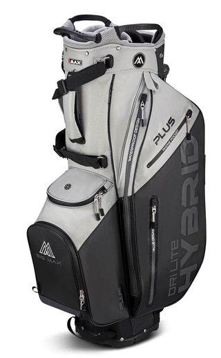 Big Max Dri Lite Hybrid Plus stand bag, szaro/czarny