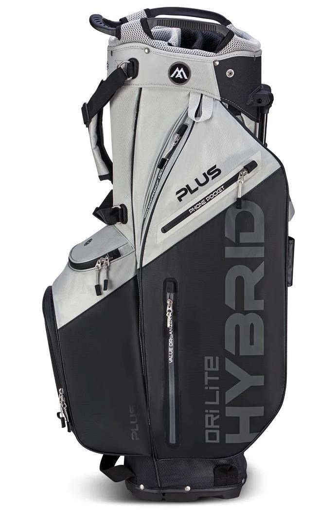 Big Max Dri Lite Hybrid Plus stand bag, szaro/czarny