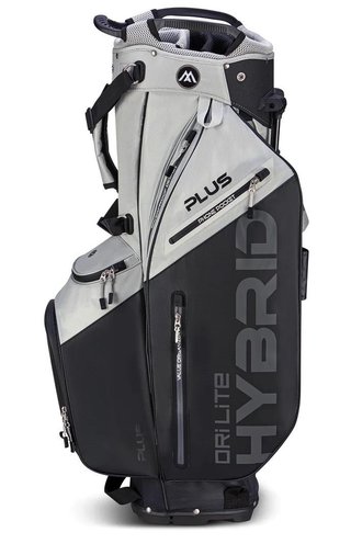 Big Max Dri Lite Hybrid Plus stand bag, szaro/czarny