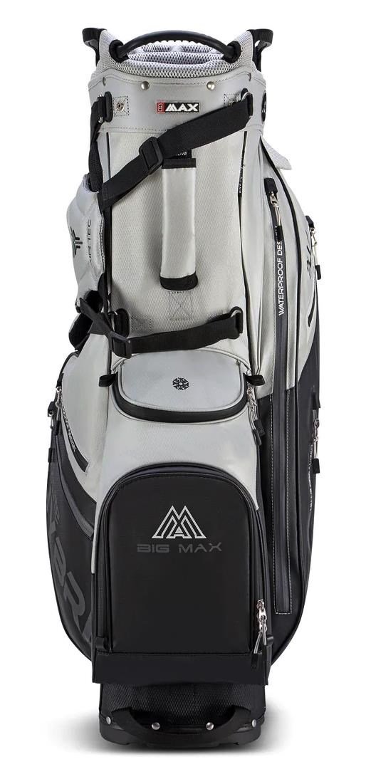 Big Max Dri Lite Hybrid Plus stand bag, szaro/czarny