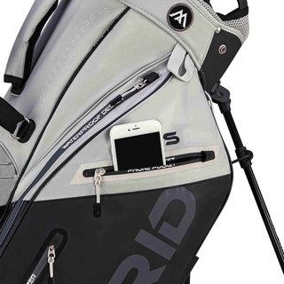 Big Max Dri Lite Hybrid Plus stand bag, szaro/czarny
