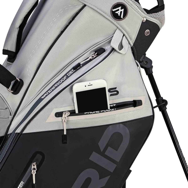 Big Max Dri Lite Hybrid Plus stand bag, szaro/czarny