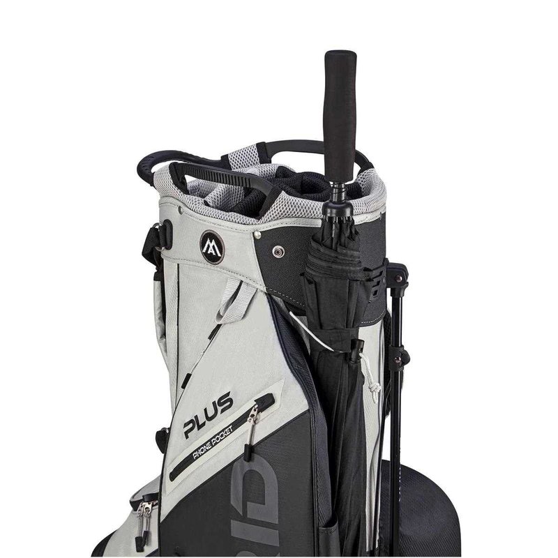 Big Max Dri Lite Hybrid Plus stand bag, szaro/czarny