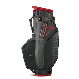 Big Max Aqua Hybrid 4 stand bag, czarno/szaro/czerwony