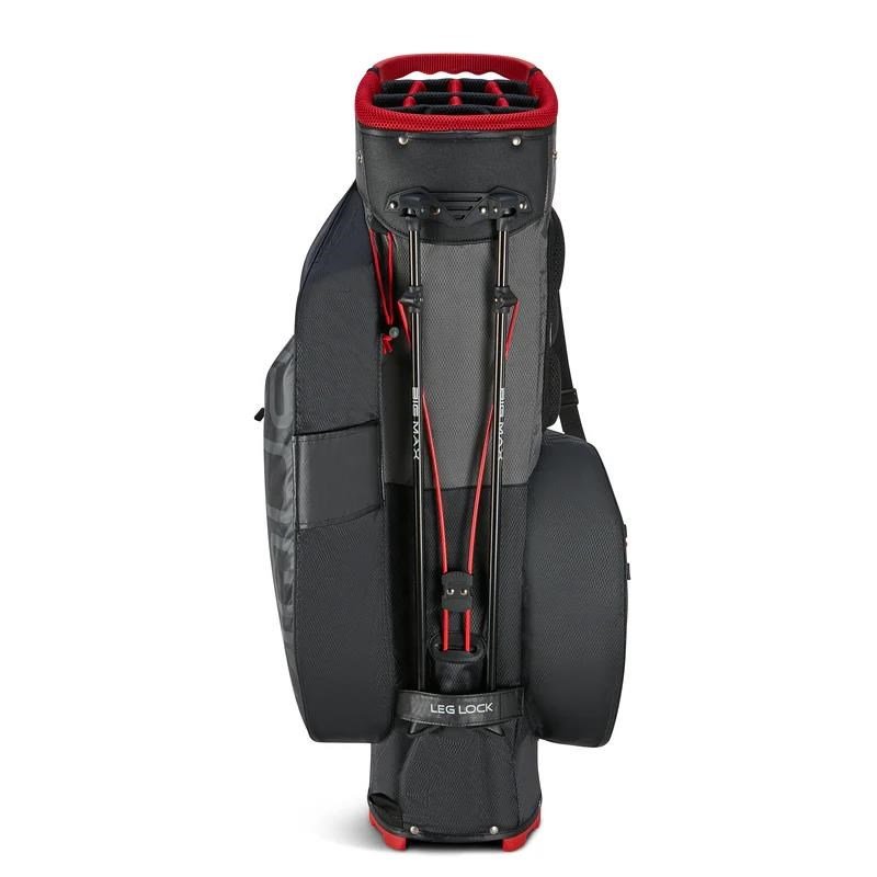 Big Max Aqua Hybrid 4 stand bag, czarno/szaro/czerwony