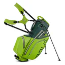 Big Max Aqua Hybrid 4 stand bag, forest green/lime