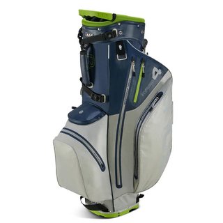 Big Max Aqua Hybrid 4 stand bag, granatowo/szaro/limonkowy