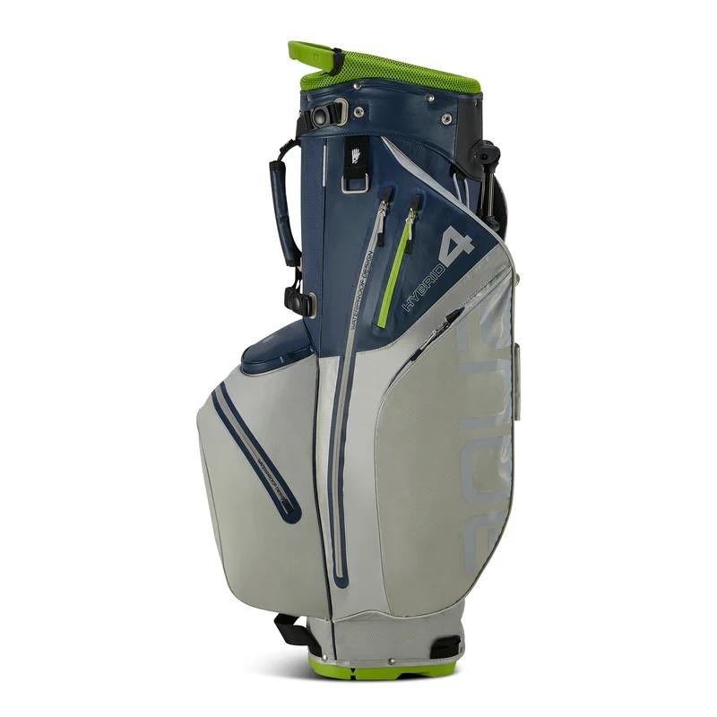 Big Max Aqua Hybrid 4 stand bag, granatowo/szaro/limonkowy