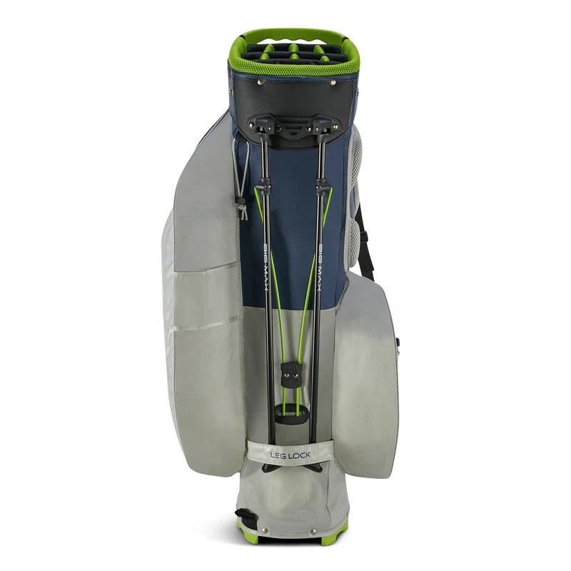 Big Max Aqua Hybrid 4 stand bag, granatowo/szaro/limonkowy