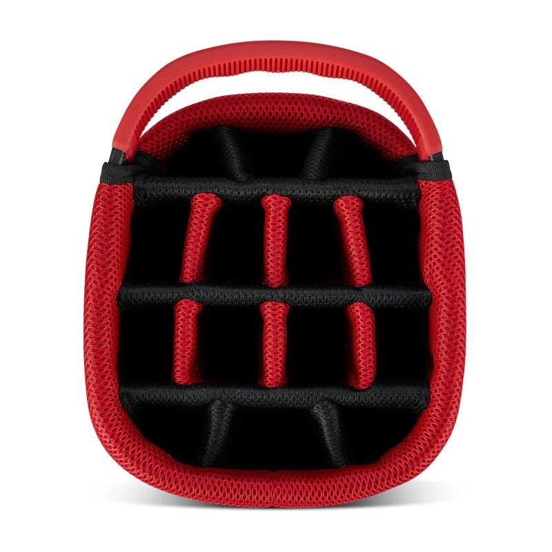 Big Max Aqua Hybrid 4 stand bag, granatowo/biało/czerwony