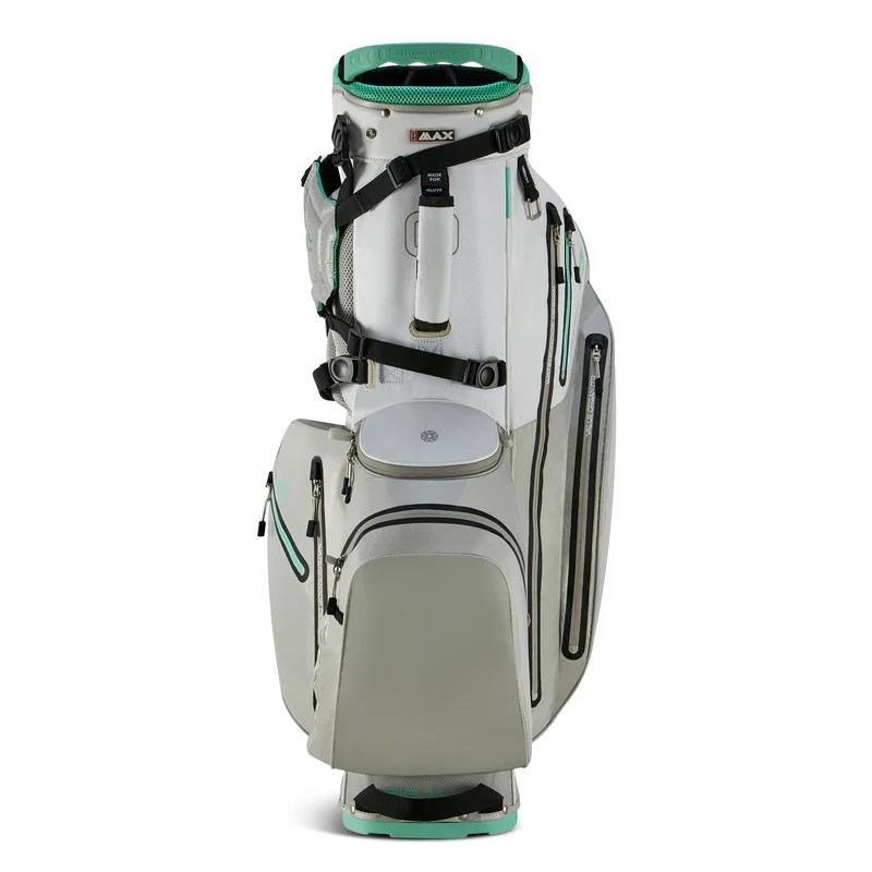 Big Max Aqua Hybrid 4 stand bag, biło/szaro/zielony