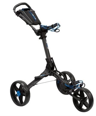 Ezeglide Bolt 2 + Easy Opening wózek golfowy, czarno/niebieski