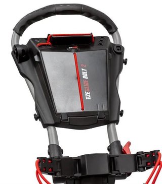 Ezeglide Bolt 2 + Easy Opening wózek golfowy, szaro/czerwony