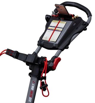 Ezeglide Bolt 2 + Easy Opening wózek golfowy, szaro/czerwony