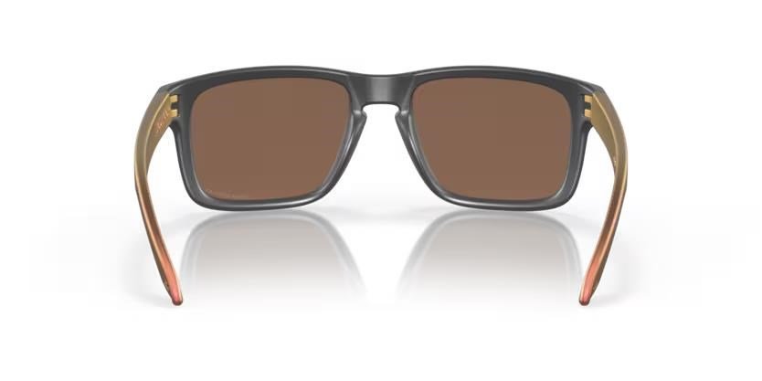 Oakley Holbrook Steel Colection Matte Carbon Prizm 24K Polarized okulary przeciwsłoneczne