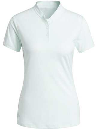 Adidas Dot damskie polo, white/semi flash aqua