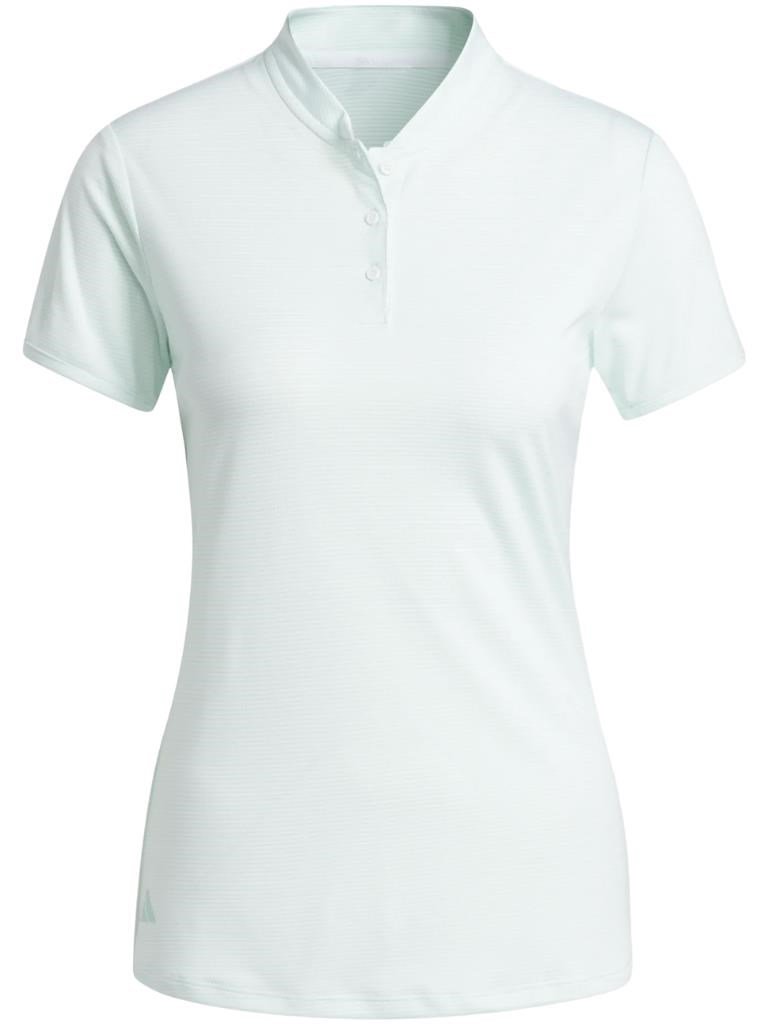 Adidas Dot damskie polo, white/semi flash aqua