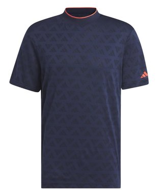 Adidas Adi Jacquard męskie polo, czarno/granatowe