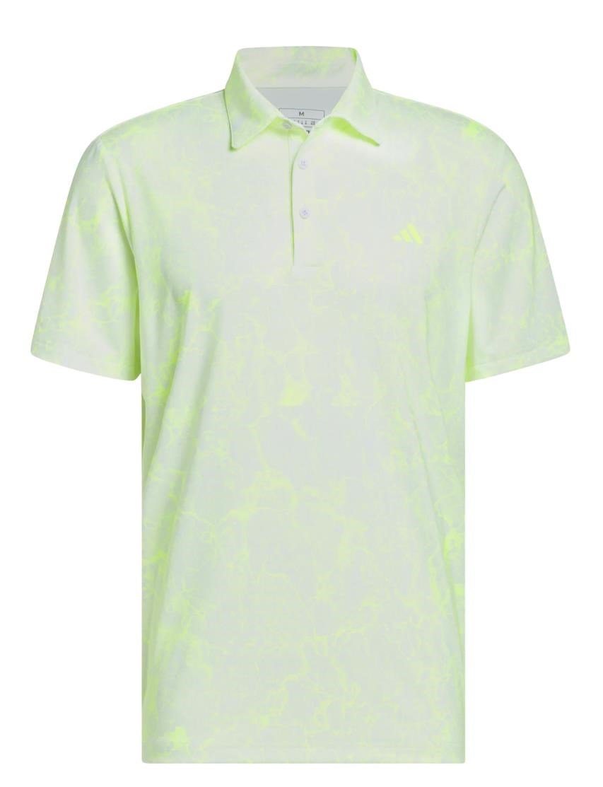 Adidas Ultimate365 Print męskie polo, białe