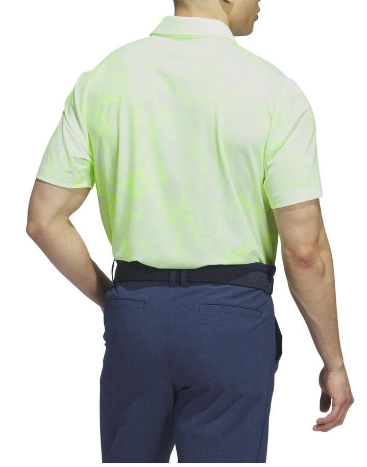 Adidas Ultimate365 Print męskie polo, białe