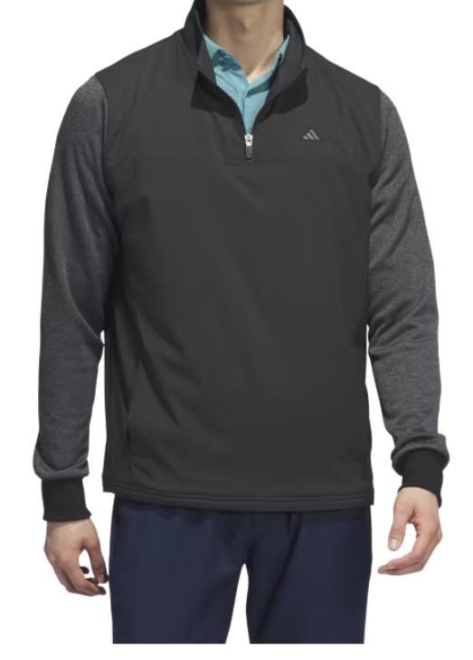Adidas Go-To 1/4 Zip męska kurtka, czarna