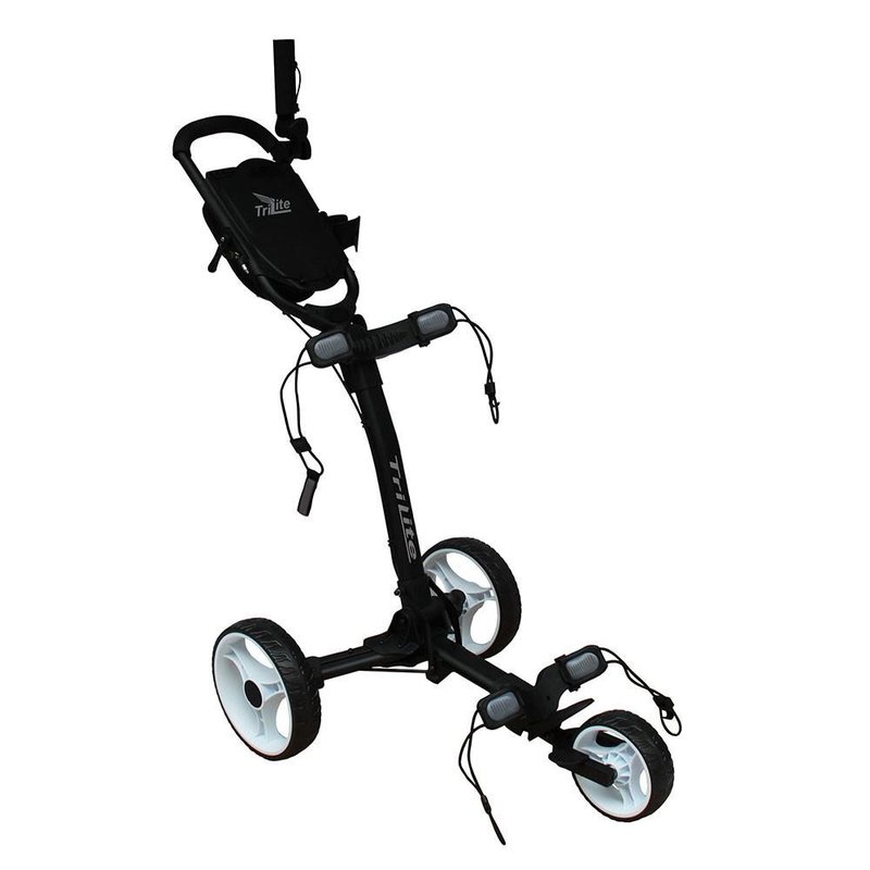Axglo TriLite wózek golfowy, czarno/białe