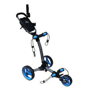 Axglo Trilite wózek golfowy, szaro/niebieski