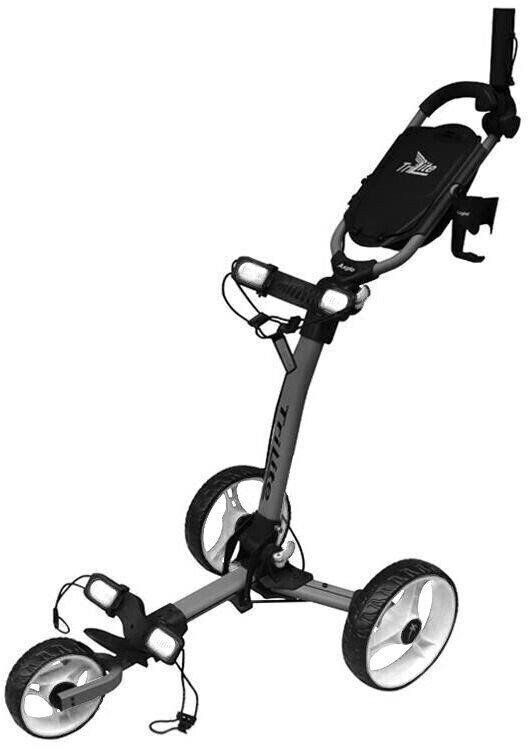 Axglo TriLite wózek golfowy, szaro/biały