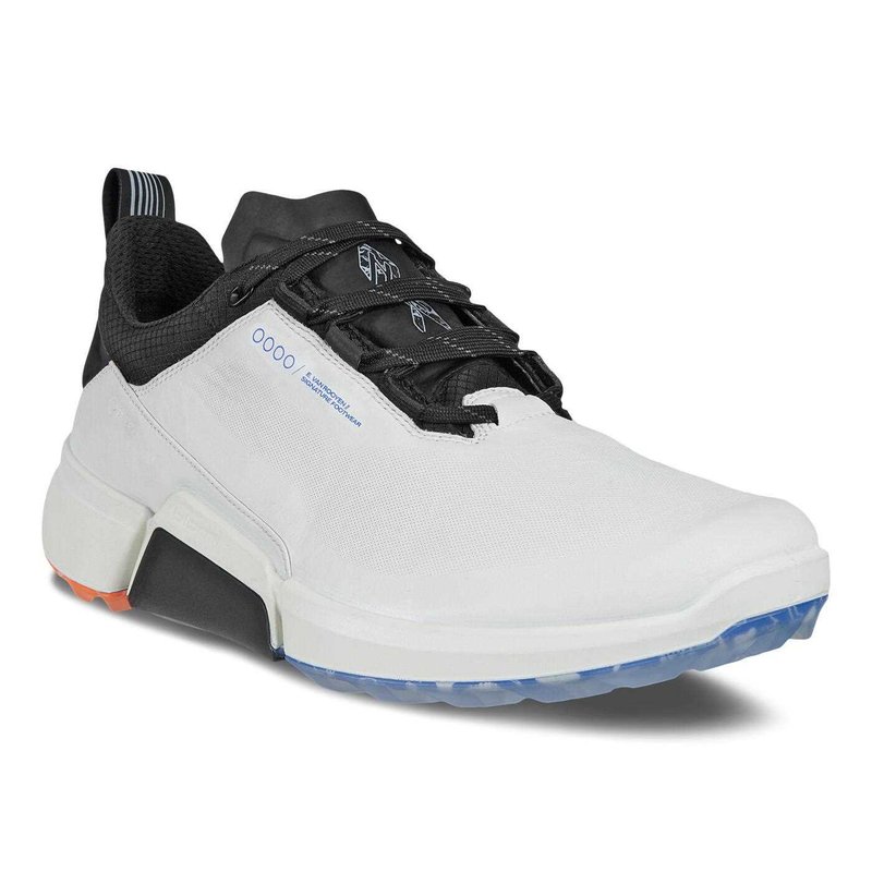 Ecco Biom H4 męskie buty golfowe, biało/czarne