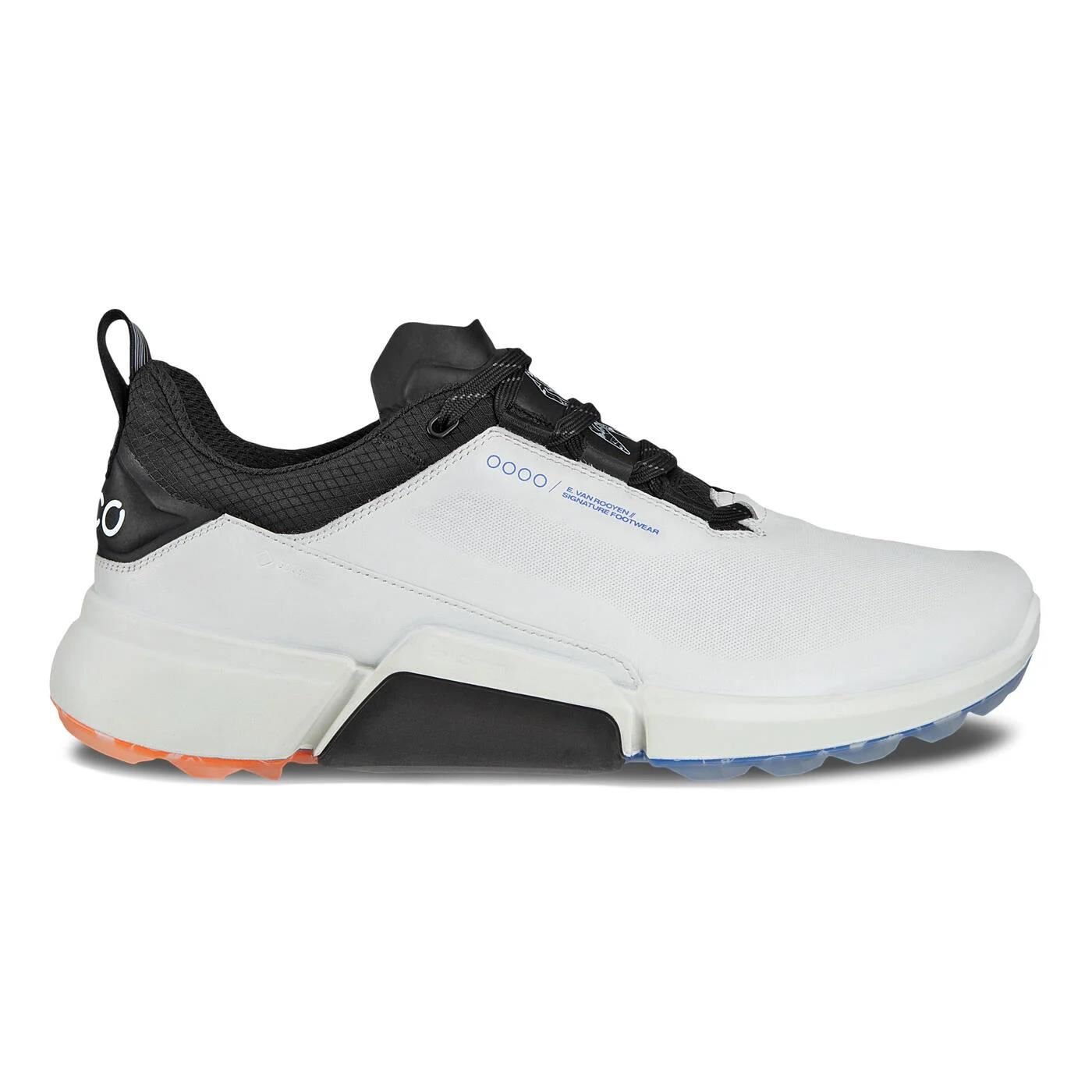 Ecco Biom H4 męskie buty golfowe, biało/czarne