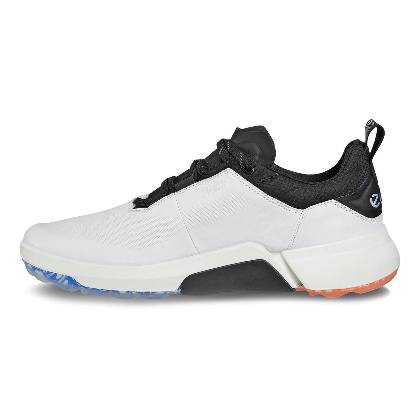 Ecco Biom H4 męskie buty golfowe, biało/czarne