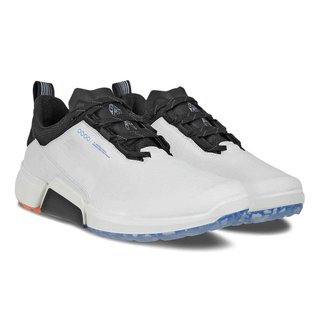 Ecco Biom H4 męskie buty golfowe, biało/czarne