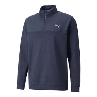 Puma Cloudspun Colorblock 1/4 Zip męska bluza, granatowa