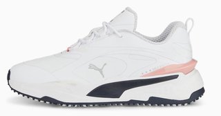 Puma Gs-Fast damskie buty golfowe, biało/granatowe