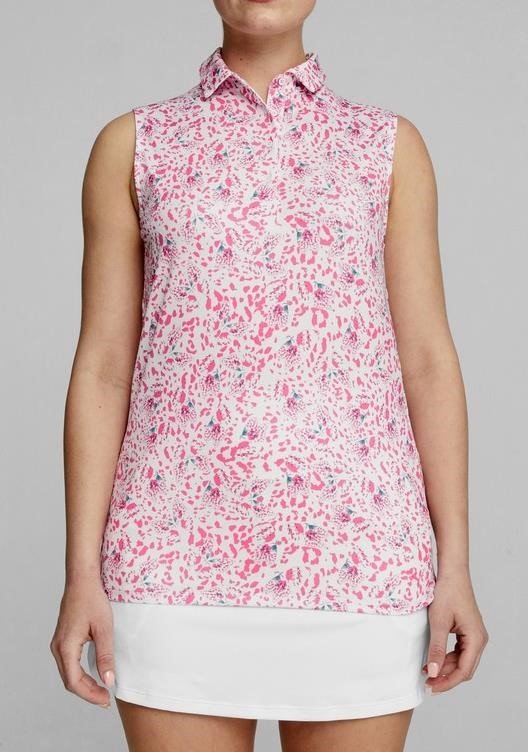 Puma Mattr Mariposa damskie polo, różowe