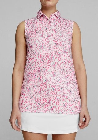 Puma Mattr Mariposa damskie polo, różowe