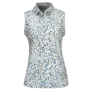 Puma Mattr Mariposa damskie polo, niebieskie
