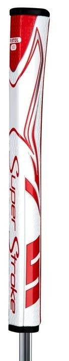 SuperStroke Zenergy Tour 2.0 putter grip, biało/czerwony