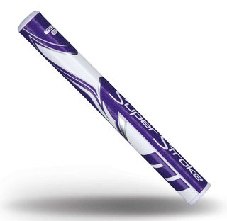 SuperStroke Zenergy Tour 2.0 putter grip, fioletowo/biały